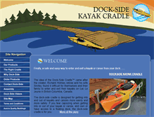 Tablet Screenshot of docksidecradle.com